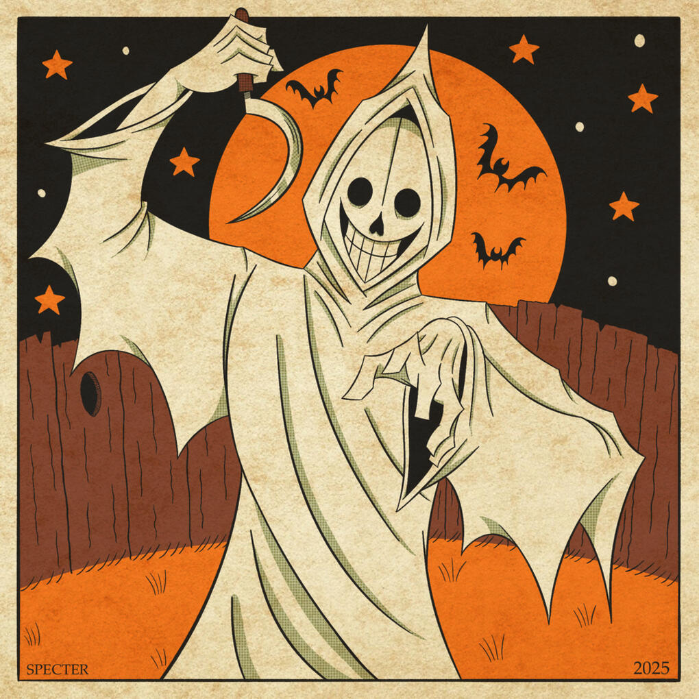 Vintage Halloween Illustration