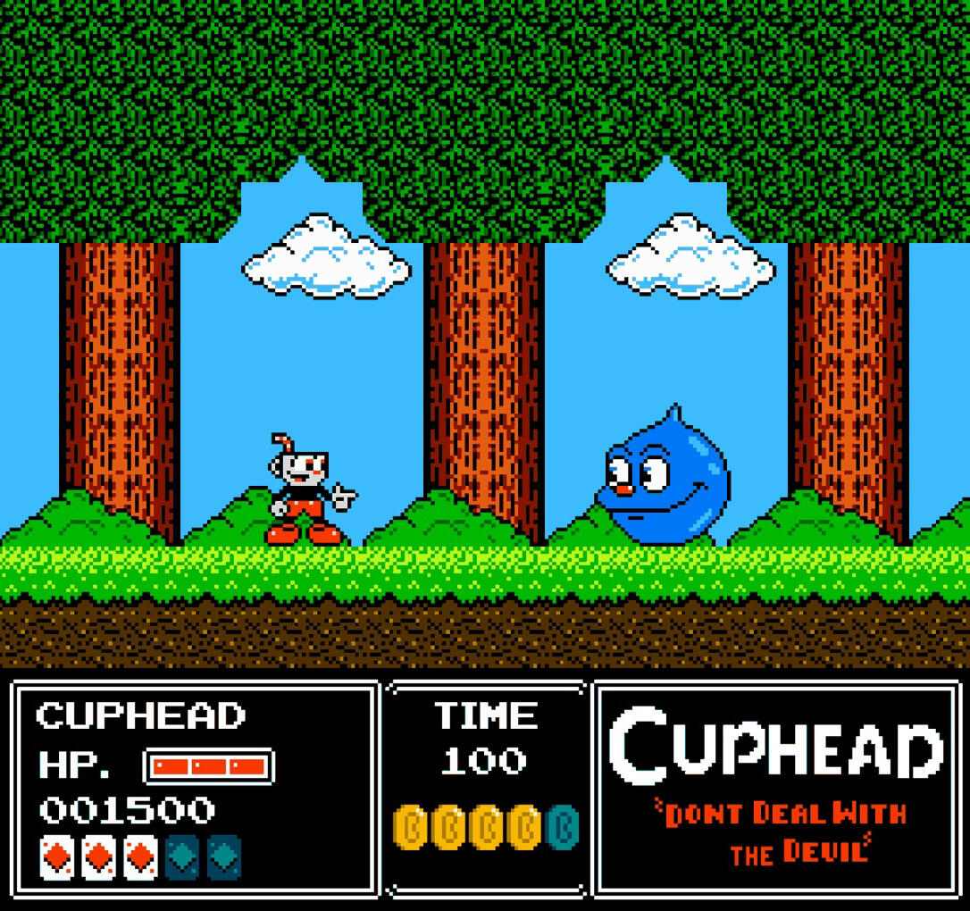 NES Game Mockup